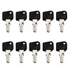 Newyuan Pack of 10 Replacement Linde Forklift Ignition Keys 801