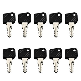 Newyuan Pack of 10 Replacement Linde Forklift Ignition Keys 801 Compatible with Linde ANT Forklift Forklift Pallet Truck
