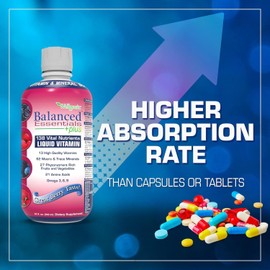 Wellgenix Wellgenix Balanced Essentials Liquid Nutritional Supplement, 32 Ounces - Very Berry