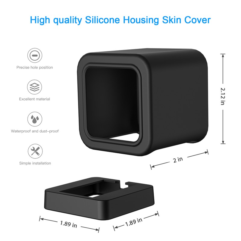 Compatible with Wyze Cam V3 Mount, Silicone Cover Protective Case