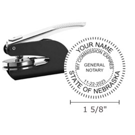 Nebraska Notary Seal, Self Inking Stamp, & Modern Journal Bundle