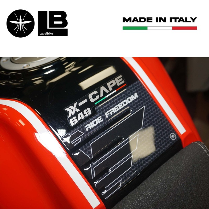 labelbike - 3D Sticker Protection Tank Pad Compatible with Moto