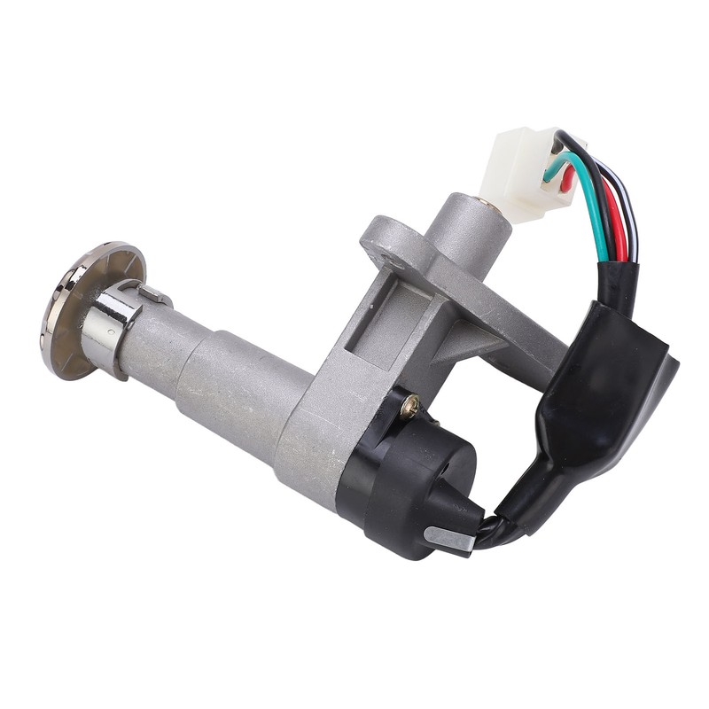 Ignition Switch Key Set 4 Wires Metal Alloy Universal for