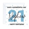 happy 21 21st Birthday Nephew Card age (envelope included)