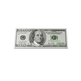 Treasure Gurus Benjamin Franklin Novelty $100 Dollar Bill Fridge Magnet Money Refrigerator Decor
