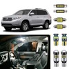 AUTOGINE Super Bright 6000K White LED Interior Light Bulbs Kit