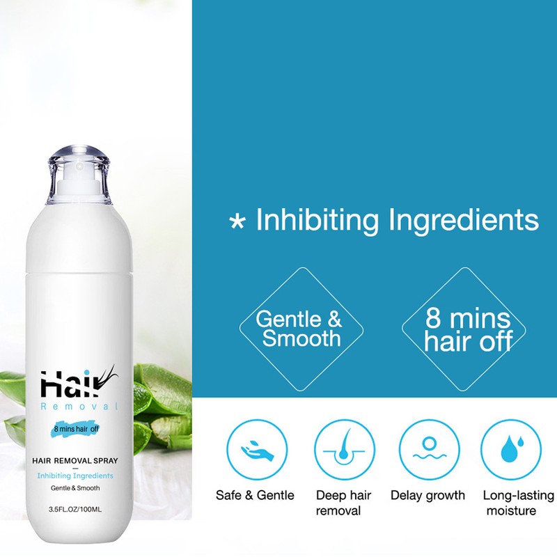 100ml Hair Removal Lotion Gentle Moisturizing Hair Remover Inhibitor for