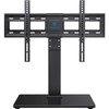 PERLESMITH Universal Swivel TV Stand Base, Table Top TV Stand