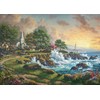 Schmidt Spiele 58628 Jigsaw Puzzle by the Sea Thomas Kinkade