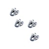 AOMIKITSTU Wire Rope Set, 10 m 4 mm 6 x