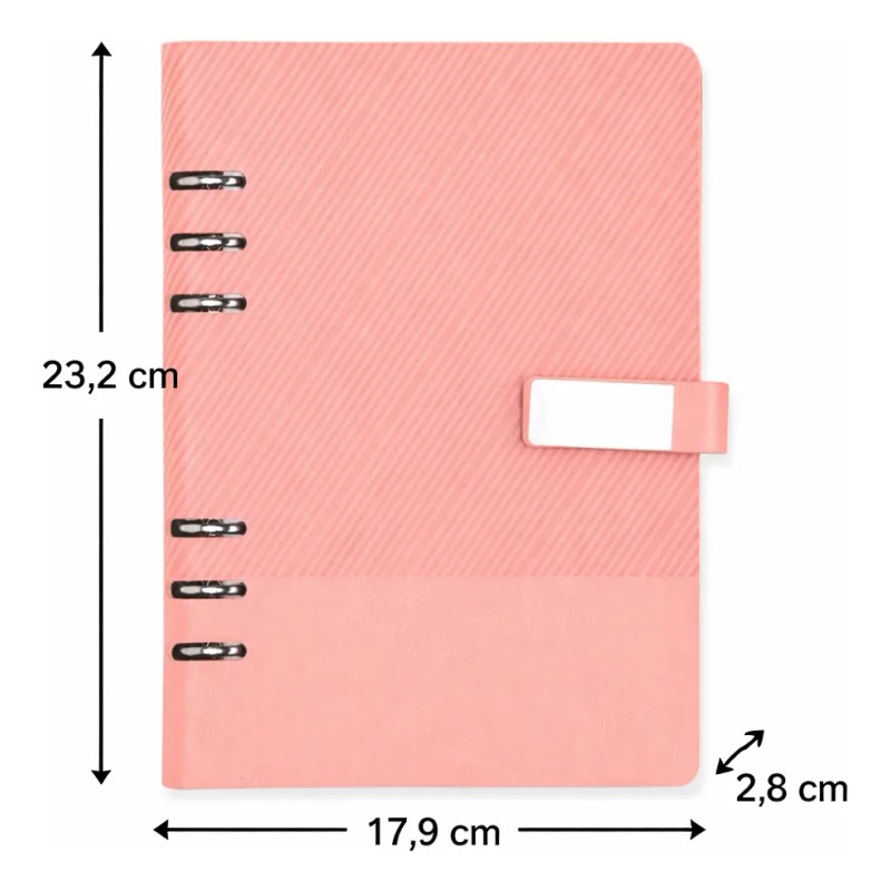 Carpeta Personalizada Con Nombre 80 Fls Forred A5
