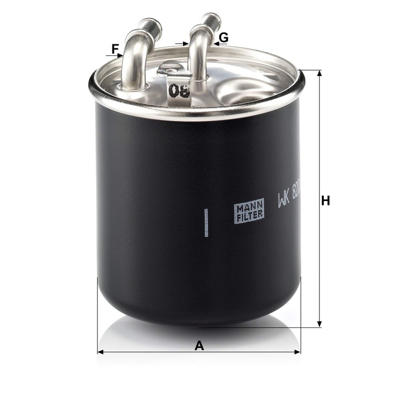 Mann-Filter WK820/2X Inline Fuel Filter