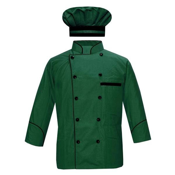 Men's Chef Jacket Full Sleeve Multi Color Chef Coat in