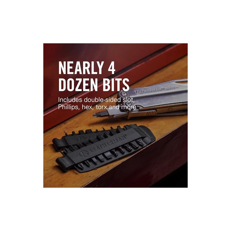 LEATHERMAN, Bit Kit, 21 Double-Ended Screwdriver Bits for Multi-Tools