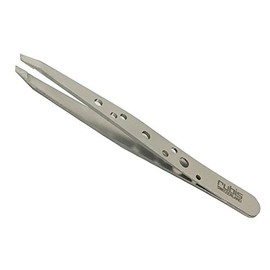 Rubis Swiss Tweeze Slanted Tip Tweezer - 3-3/4"