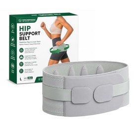 Sacroiliac Support Belt - 90cm Adjustable Back Support Belt (Green)