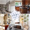 21 Sets Ceiling Hooks for Hanging Plants, Plasterboard Hooks for