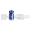 MEETOOT 6pcs Disposable Medical Valve 2-Way Stopcocks with Luer Connections
