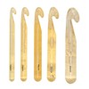 5 Piece Large Crochet Hook Set 12-25 mm Crystal Crochet