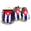 Cuban Cuba flags Cuban Boxing gloves Combo Gift pack Rearview
