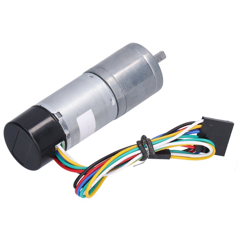 DC Geared Motor with Encoder Speed Measuring Signal Feedback Smart