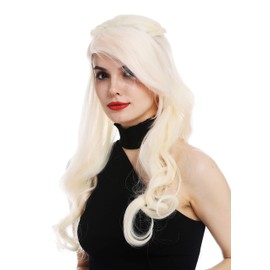 WIG ME UP WL-5013TP-613FT2333 Women's Wig Plaited Platinum Blonde Pink Mix