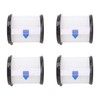 4PCS Vacuum Cleaner Mesh Filters Easily Disassembled Robot Vacuum Replacement