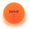 Volvik Vivid Golf Balls x Sleeve of 3 (Sherbert Orange)