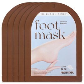 Pretty Skin Moisture Peeling Foot Mask Heel Callus Removal Foot Pack 2 x 5 / 프리티스킨 모이스처 필링 풋마스크 뒤꿈치 굳은살 발각질제거 발팩 2족입X5개