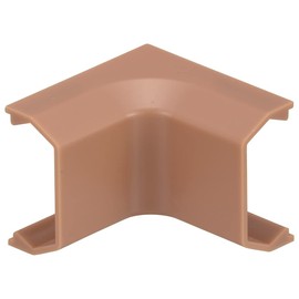 Ohm Denki DZ-AMI2-T/2P 09-2670 OHM No. 2 Brown 2 Pieces Wiring Molding Corner Finishing Bends Inside Corner
