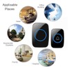 Wireless Doorbell, FullHouse Waterproof Door Bell Kit, Distinguish Front and