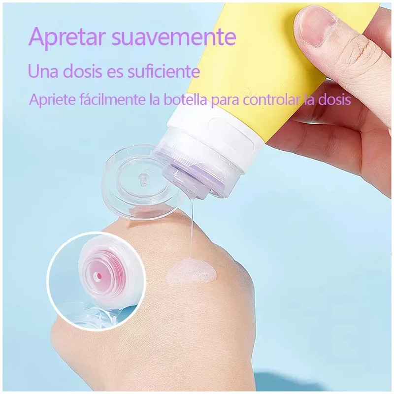 Contenedores De Viaje, Botella Viaje De Silicona,17piezas