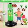 Inflatable Punching Bag, 48" Inflatable Boxing Bag for Kids with