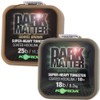Korda Dark Matter Tungsten Coated Braid Gravel Brown 10m: 18lb