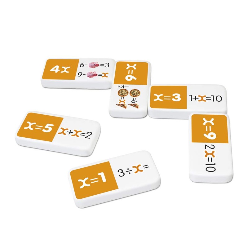 Junior Learning JL497 Algebra Dominoes, Multi