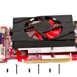 Pack of 100 Computer Case Fan Screws Kit, 2 Types of Screws, Long and Short, Fan Screws, Housing Fan Screws, Suitable for Laptop Repair Accessory Set (Black)