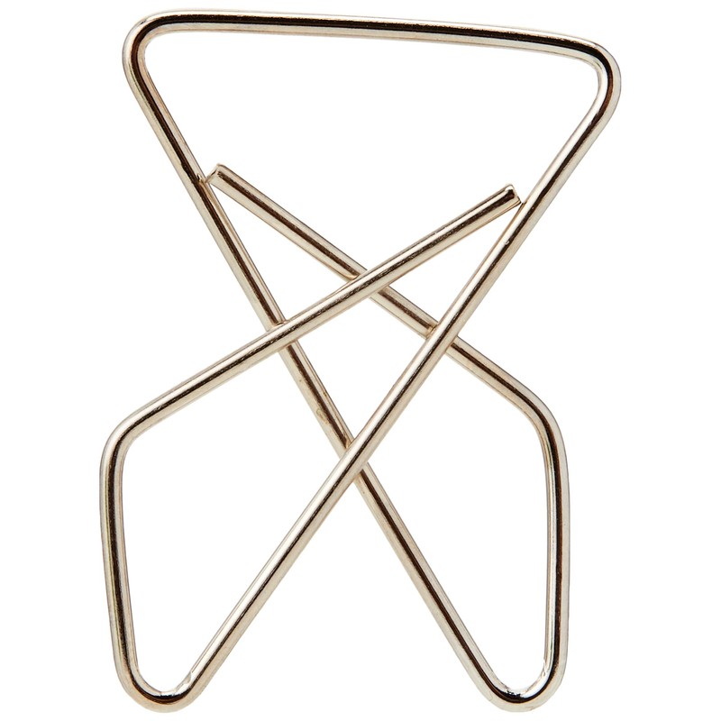 Exacompta 14765E Pack of 100 ZigZag Paper Clips 30 x