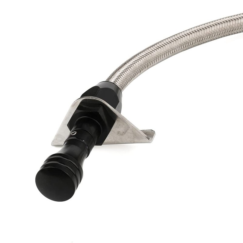 Tiardey 530MM Flexible Stainless Transmission Dipstick Car Oil Dipstick for