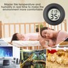 3Pcs Digital Humidity and Temperature Meter Mini Hygrometer Thermometer for