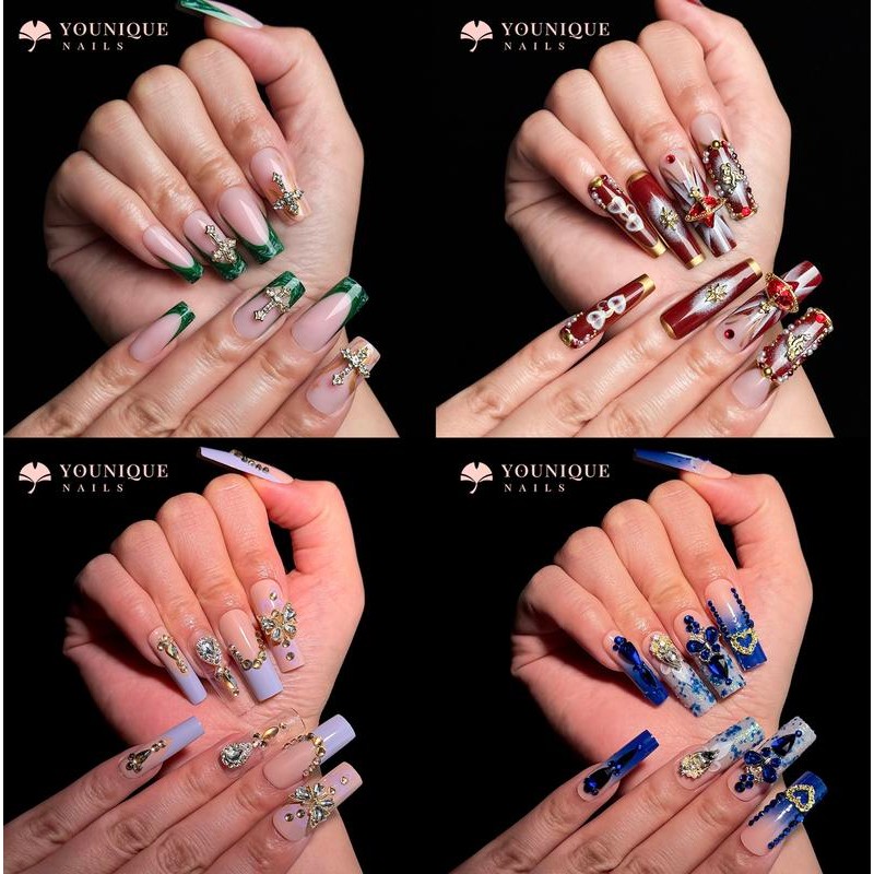 Buy 10 Get 10 Free! [Machine-Made] 24pcs Press-On Nails with