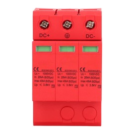 Surge Protective Device 40KV Quick Response High Safety Photovoltaic DC Surge Protector 1000VDC 3P