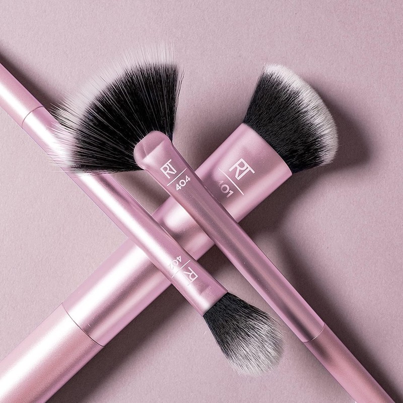 Real Techniques Cruelty Free Sculpting Set, Includes Fan or Setting