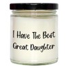 Unique Gifts for Daughter - Best Daughter Ever Soy Candle