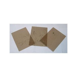 Mica Glass – 3" x 6" | Thin, Clear Glass for Antique Stove Windows