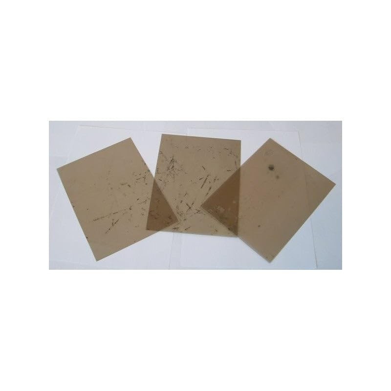 Mica Glass – 3" x 6" | Thin, Clear Glass