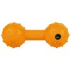 Trixie Natural Rubber Dumbbell with Bell for Dog, 12 cm