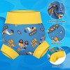 MooMoo Baby Reusable Swim Diapers 3 Pcs Waterproof Swimming Diapers