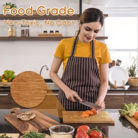 32 OZ Tung Oil for Wood Food Safe, 100% Pure Tung Oil for Wood Outdoor, Food Grade Wood Sealer, Waterproof Sealer for Wood, Wood Sealer Indoor, Tung Oil Finish, Wood Oil for Outdoor Furniture/Board