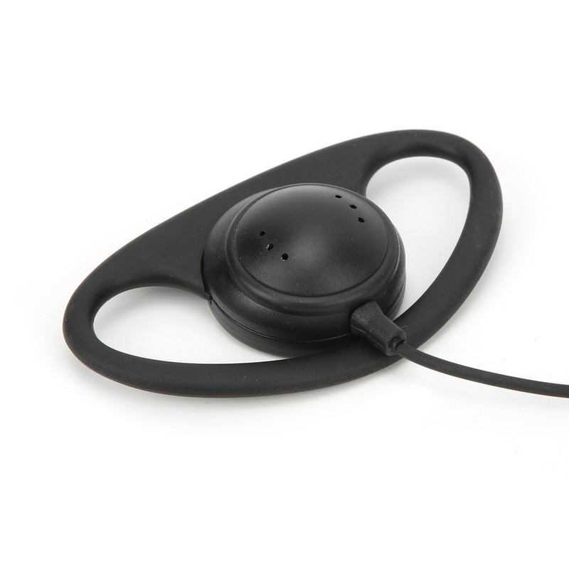 Walkie Talkie Earphone D Shape Comfortable Universal Earpiece Fit for