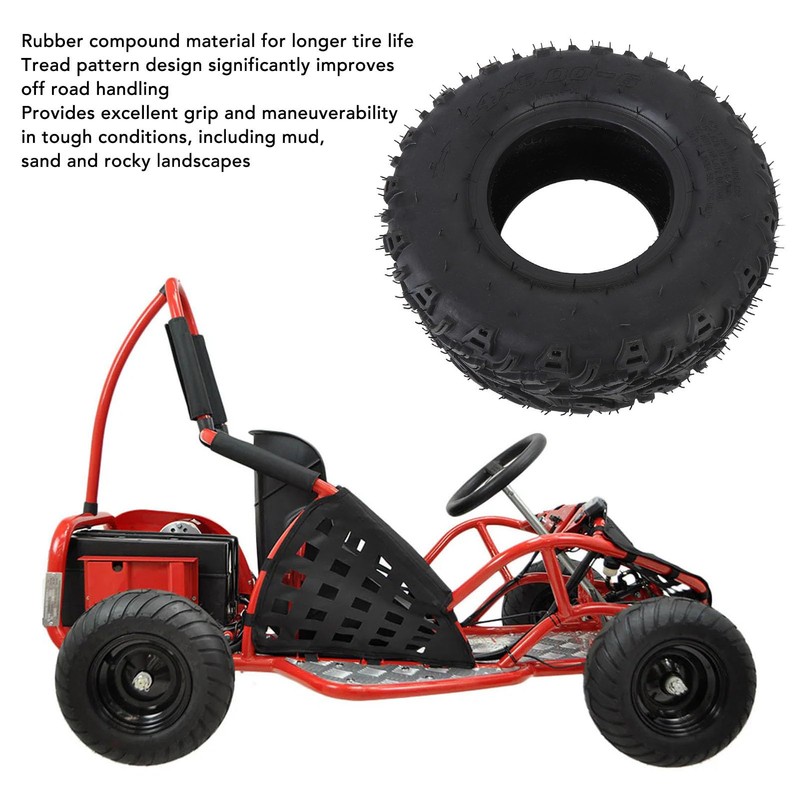 GOTOTOP ATV UTV Quad Tire Off Road Tire Front 14x5.00-6